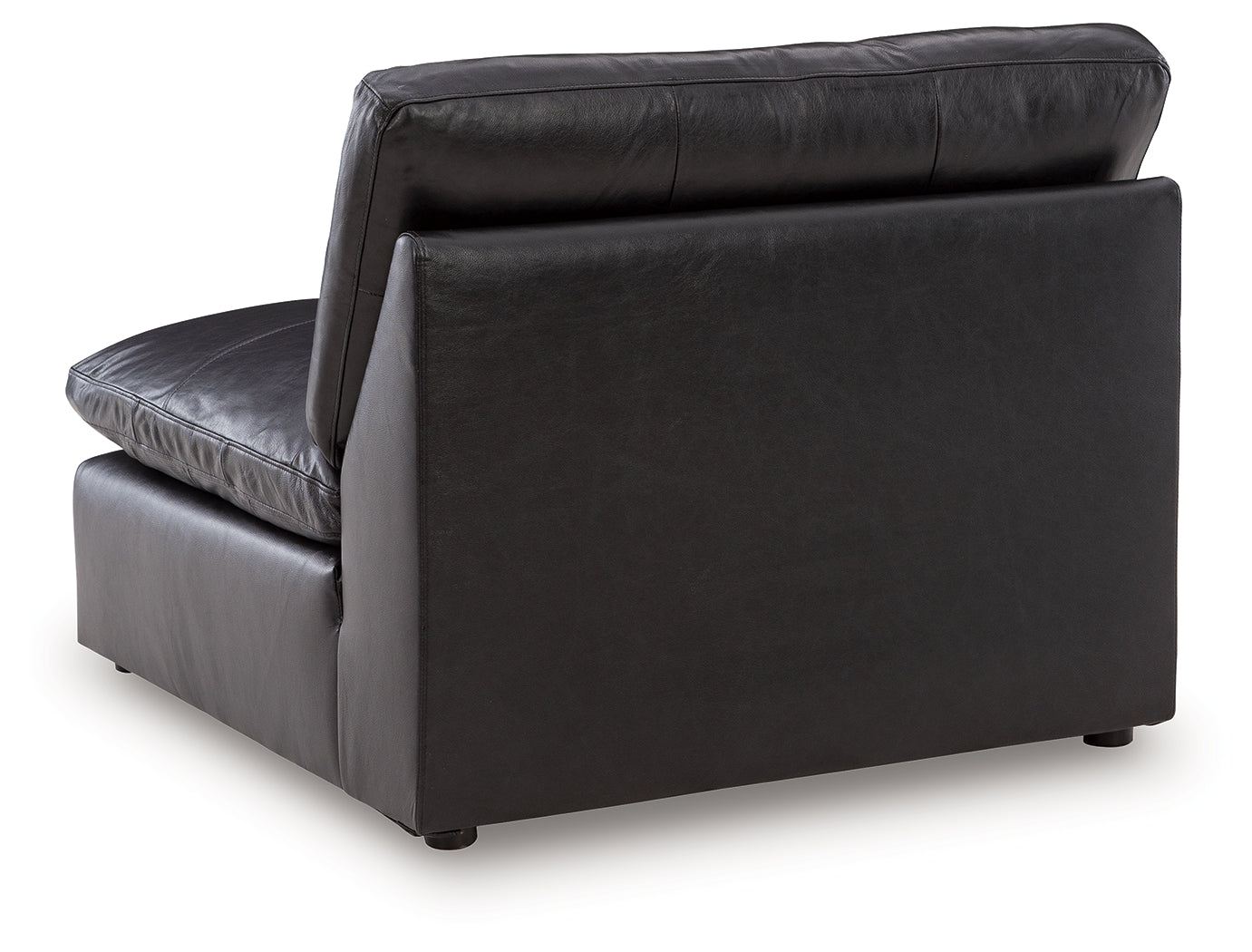main view of Emilia Black Sofa and Loveseat furniture