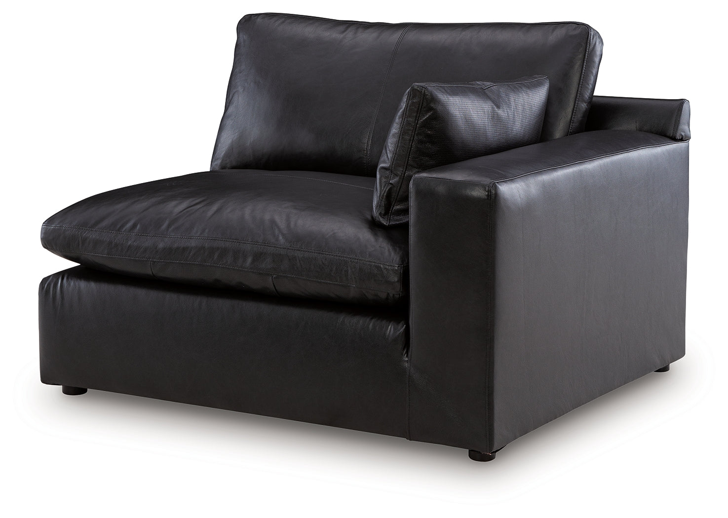 main view of Emilia Black Sofa and Loveseat furniture