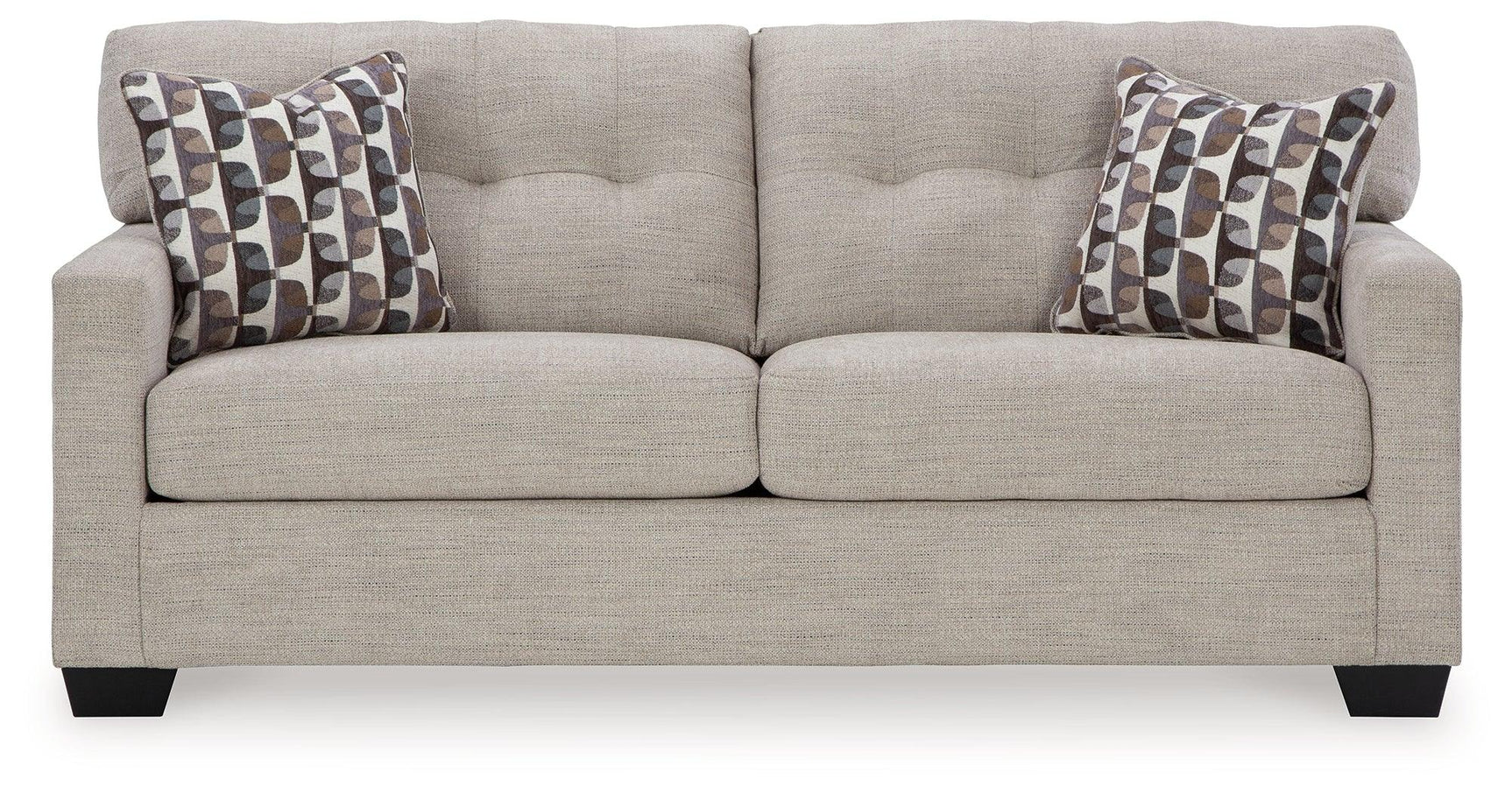 Mahoney Pebble Full Sofa Sleeper side view