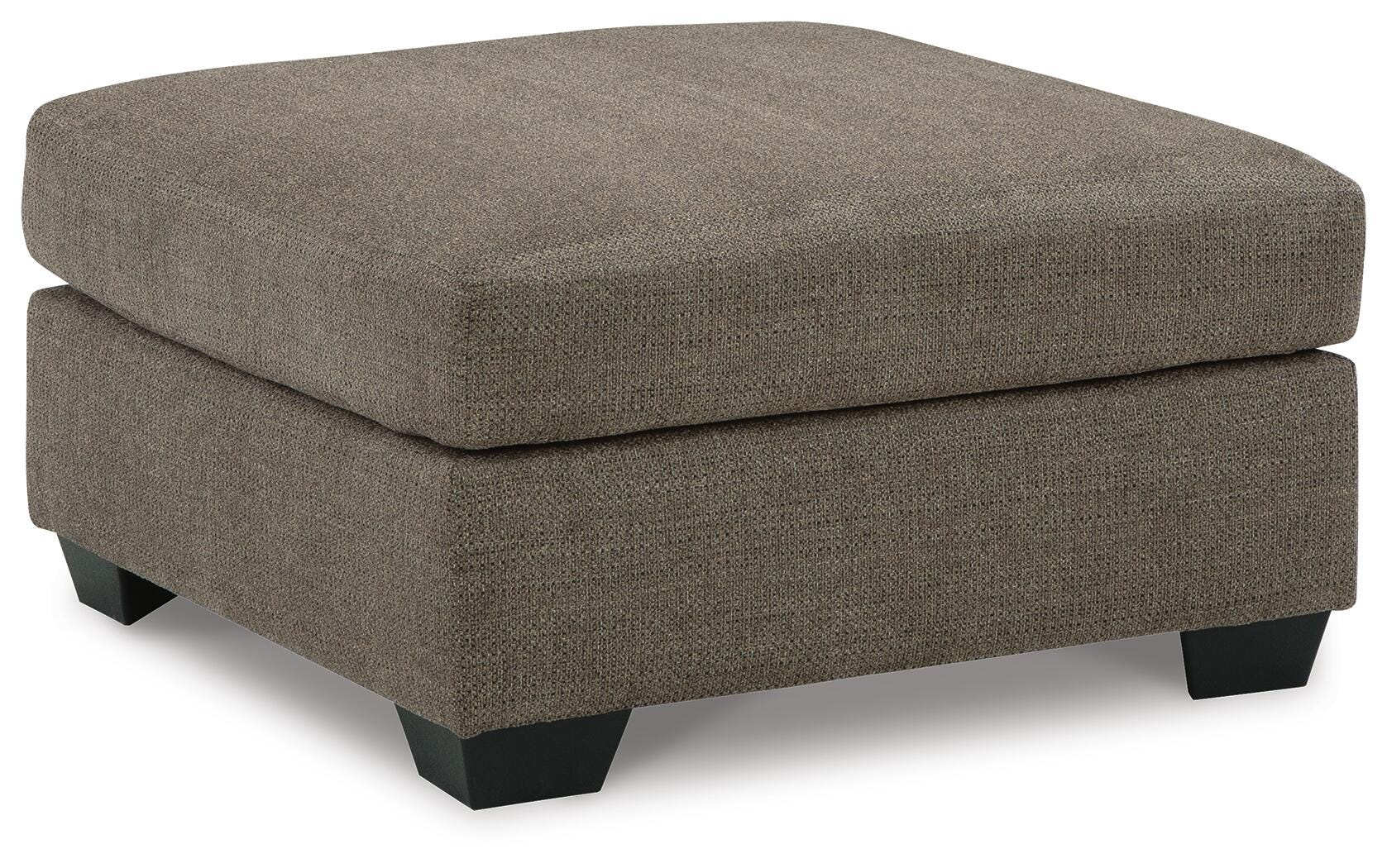 Mahoney Chocolate 2-Piece Sectional with Ottoman - image 4