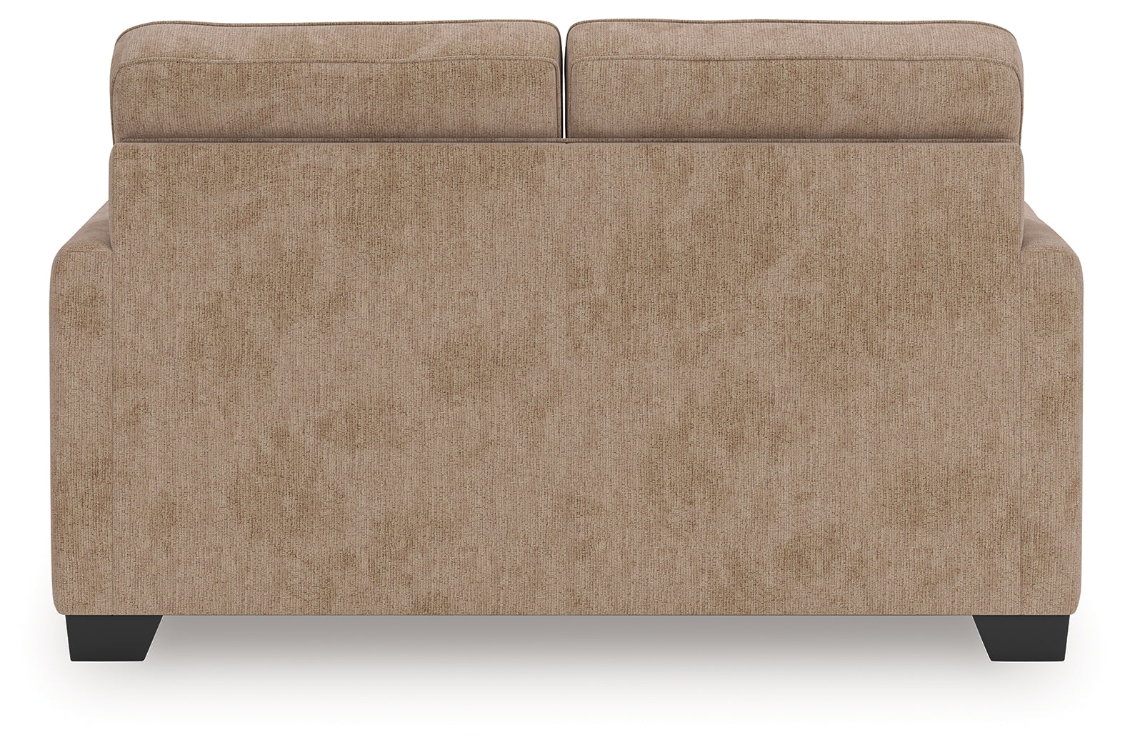 Olten Mocha Chenille Loveseat back view
