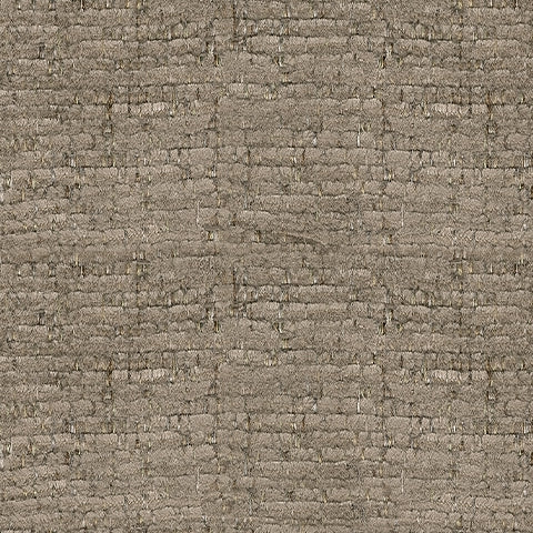 Close-up detail of mocha chenille fabric on Olten sectional