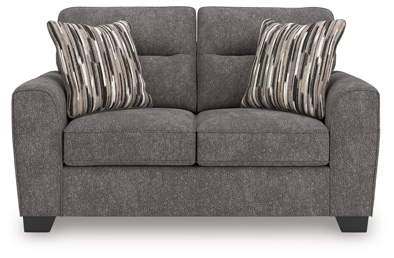 Olten Loveseat head-on view showing seat and back cushions