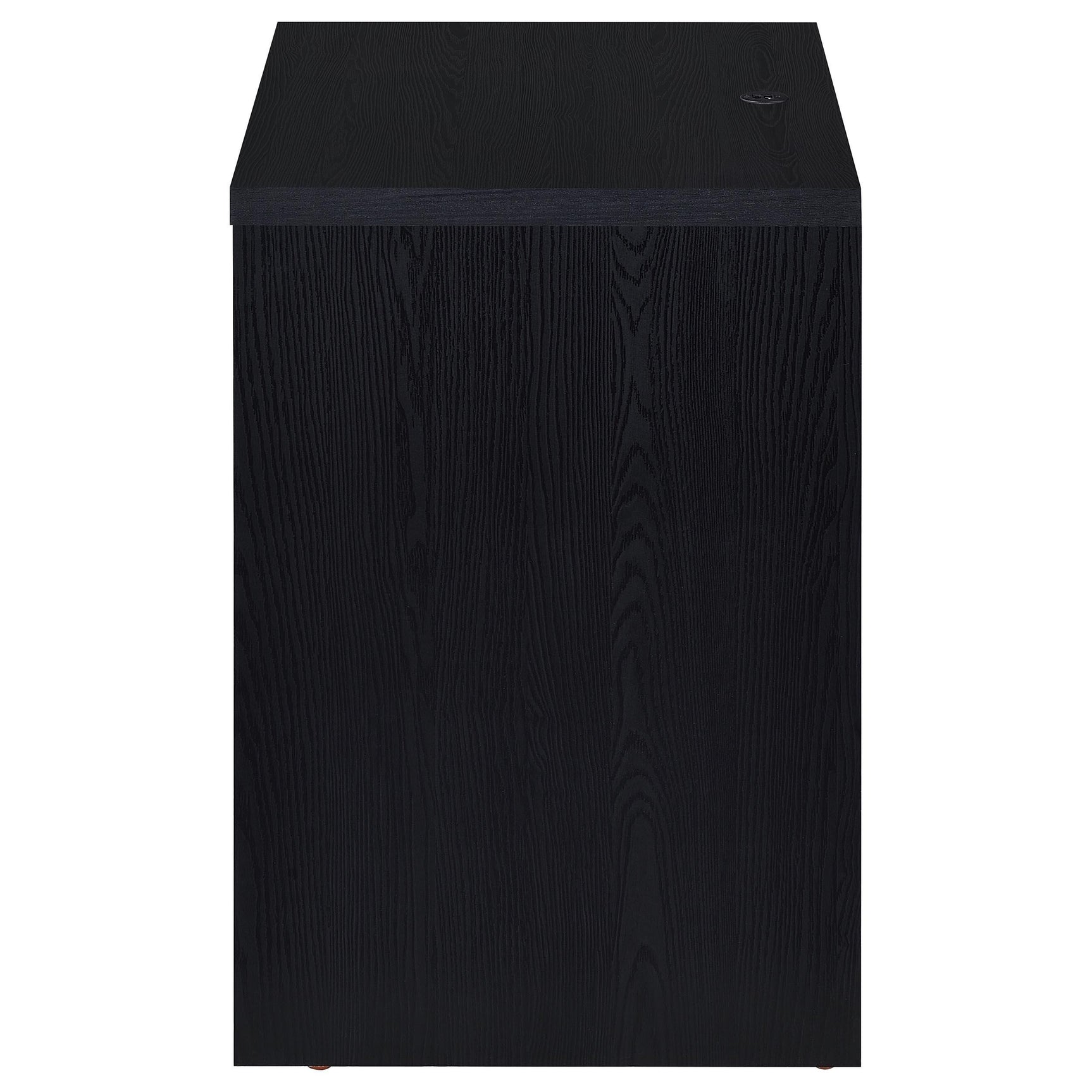 Nightstand placed in modern bedroom setting
