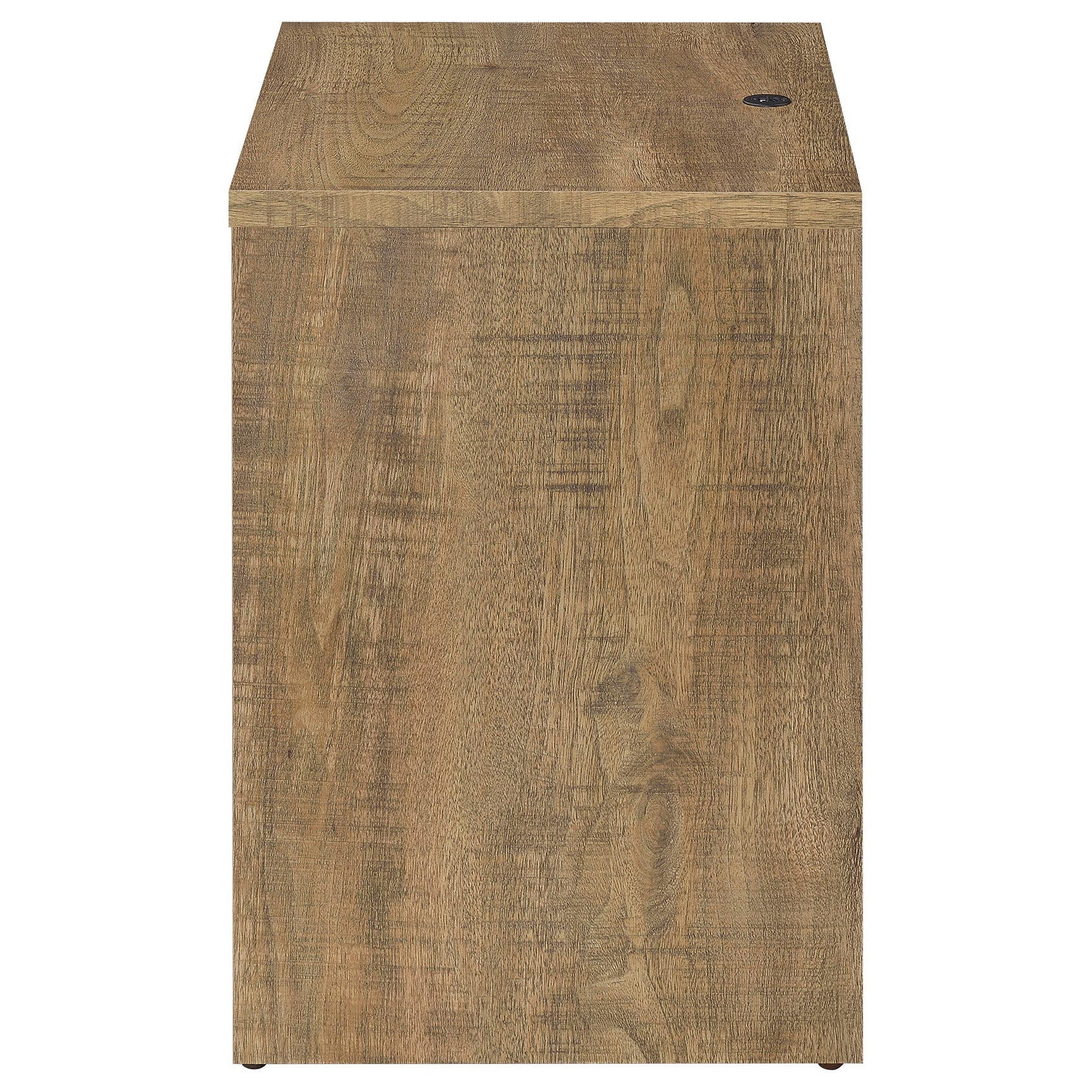 Nightstand top surface with decorative items