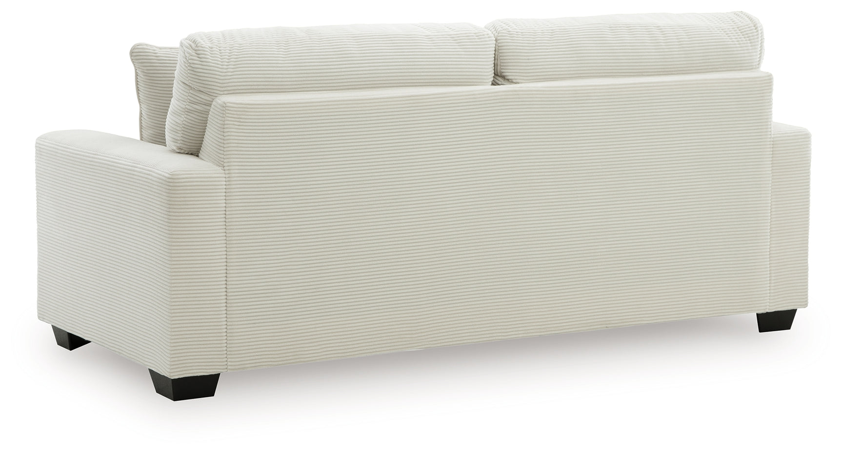 angled main view of Greenbriar Ivory Sofa and Loveseat