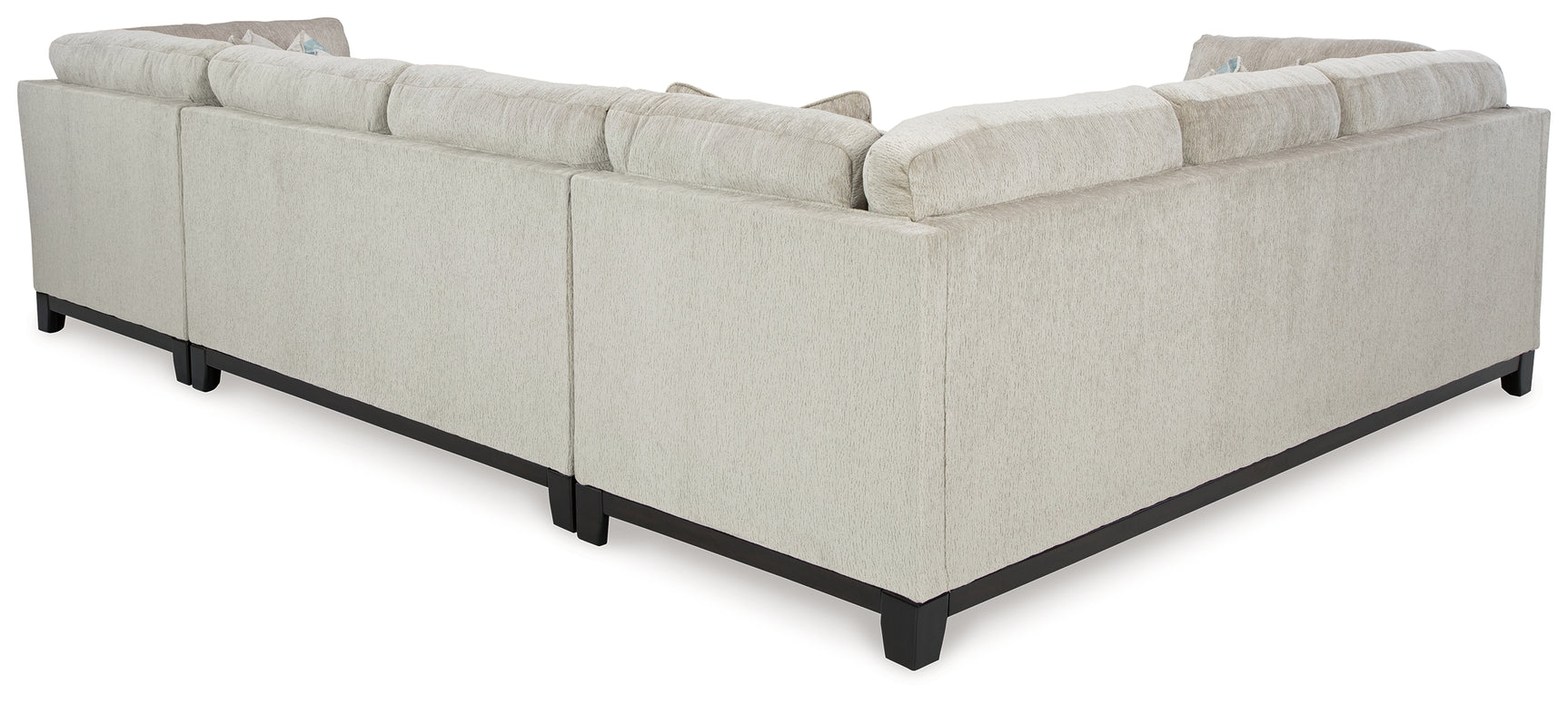 detail view of Maxon Place Stone 3-Piece Sectional With Chaise sectional sofa