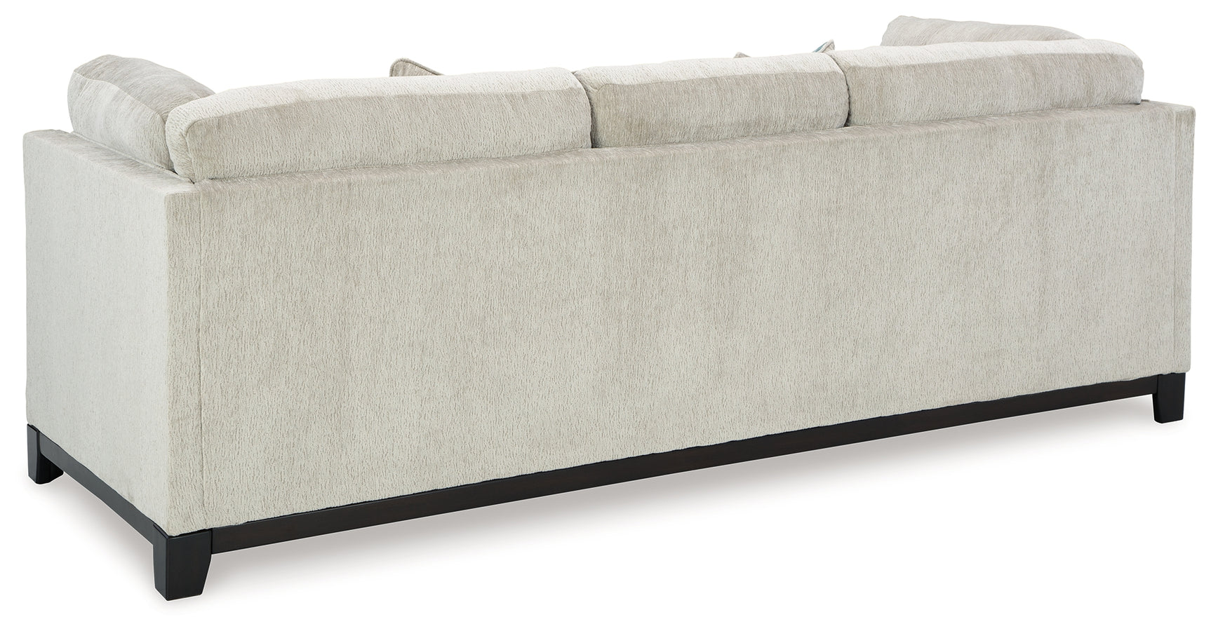 Maxon Place Stone Chenille Sofa back view