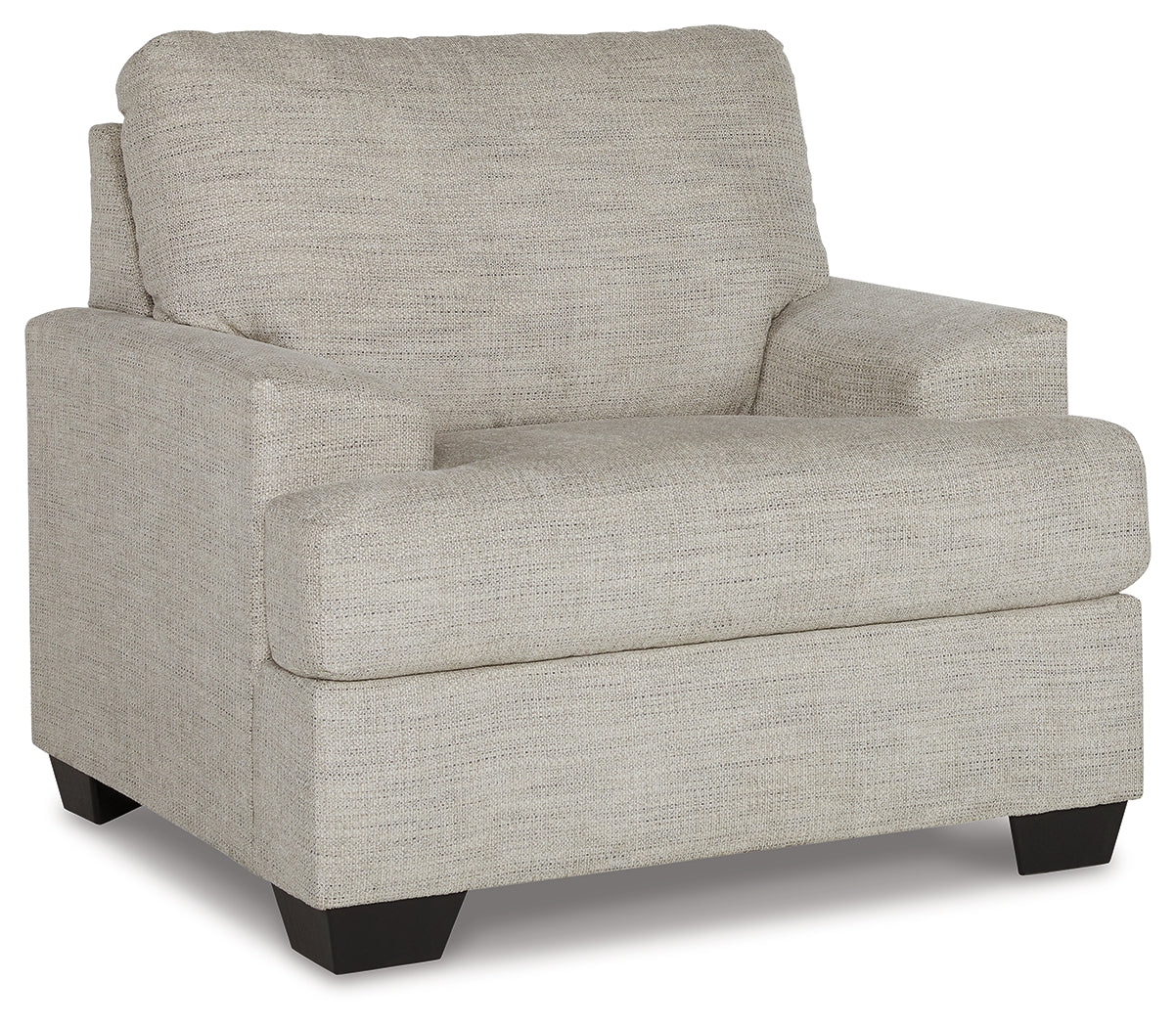 Close-up of soft pebble fabric upholstery
