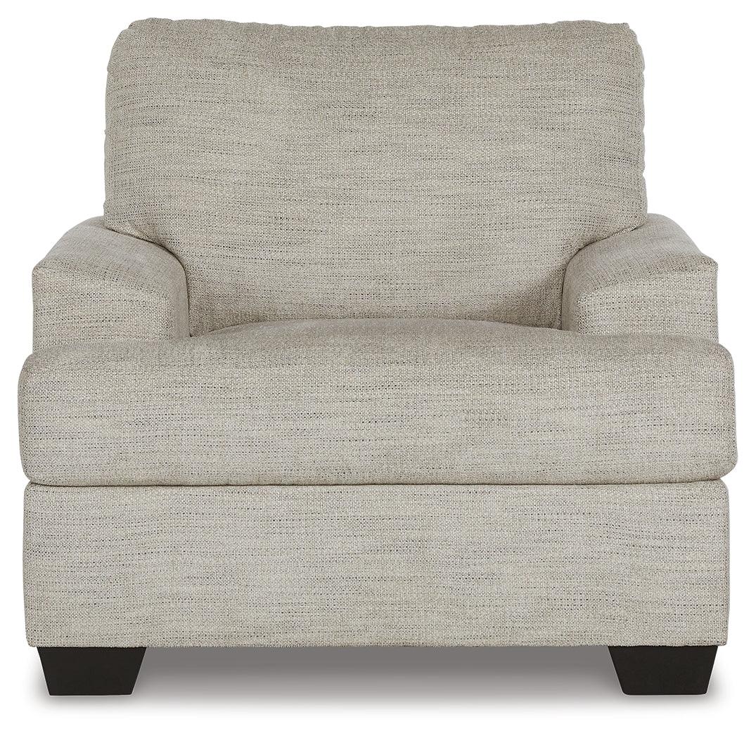 Vayda Pebble Chenille Chair side view