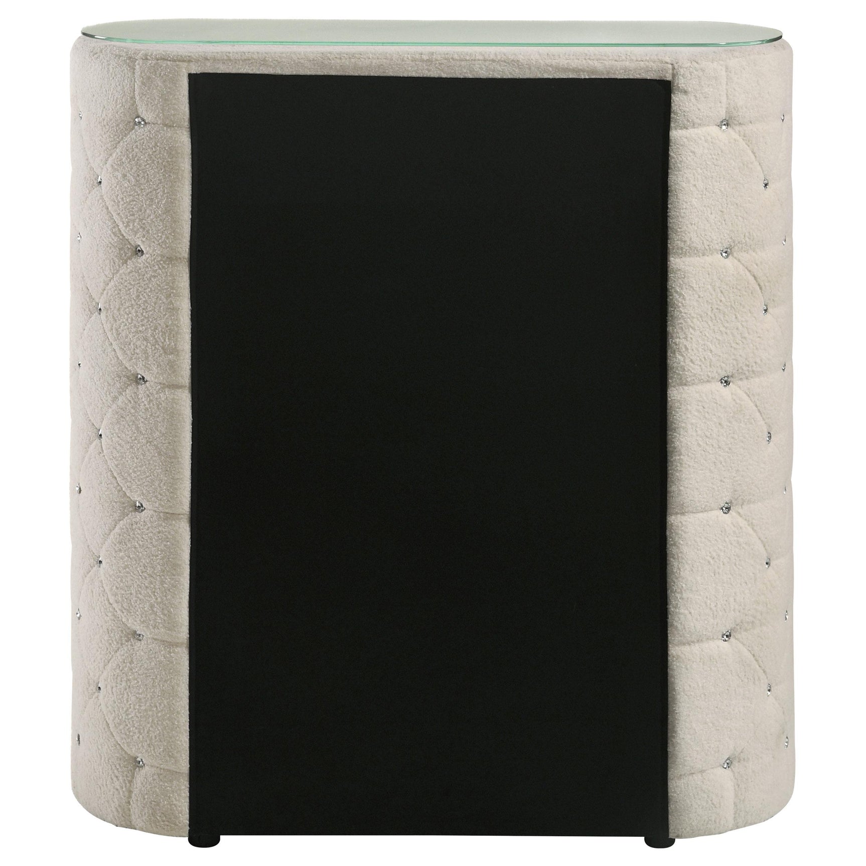Back view of Sonya chest of drawers
