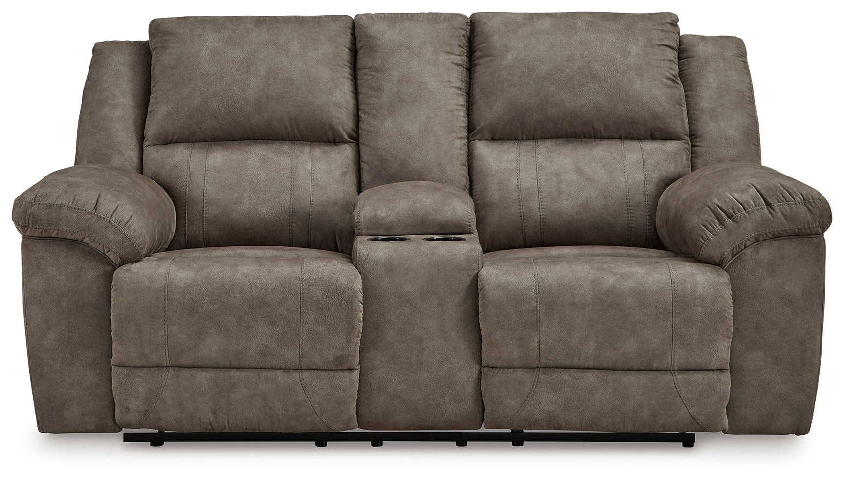 Laresview Reclining Loveseat head-on view