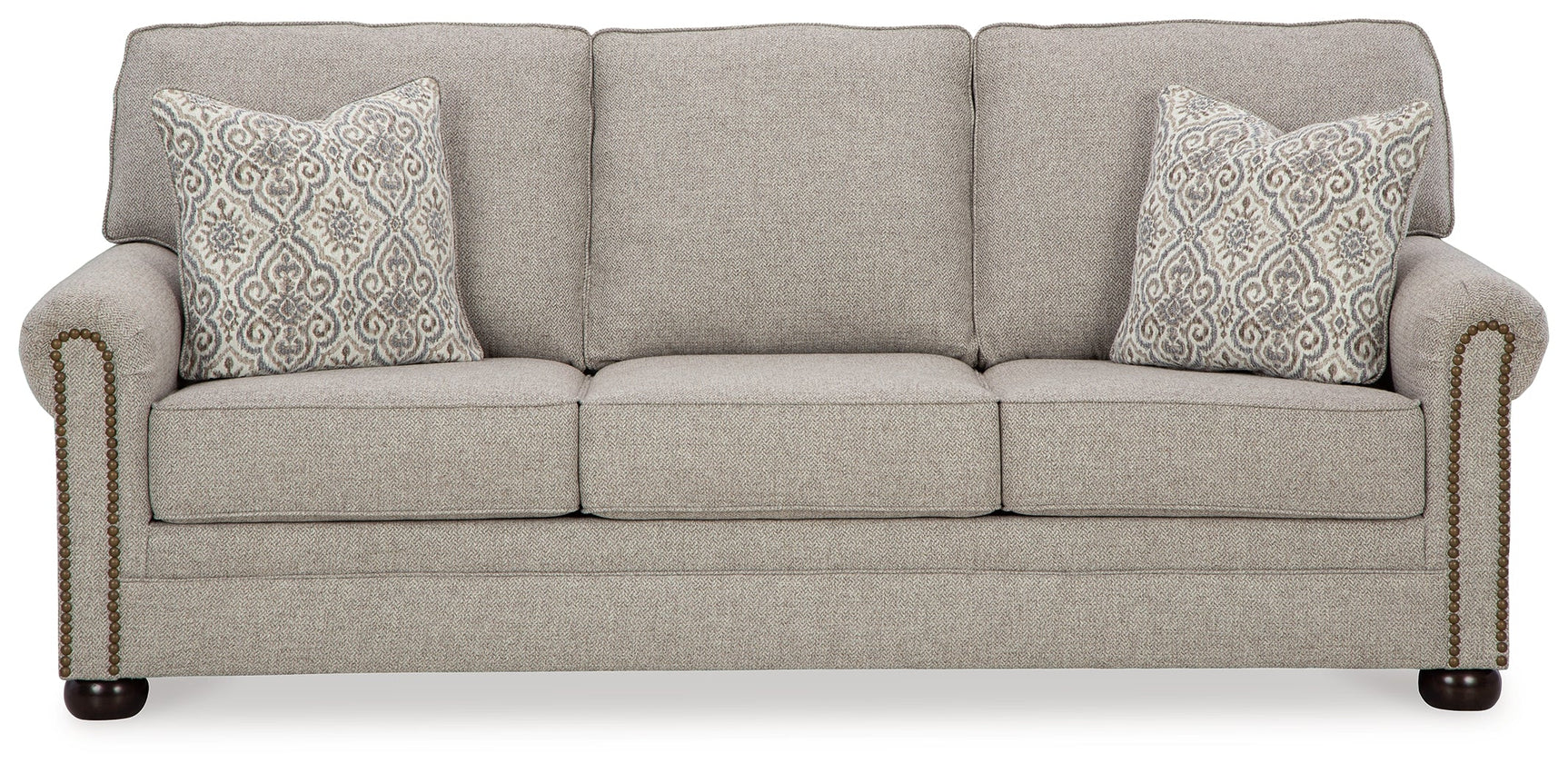 side view of Gaelon Dune Chenille Sofa furniture