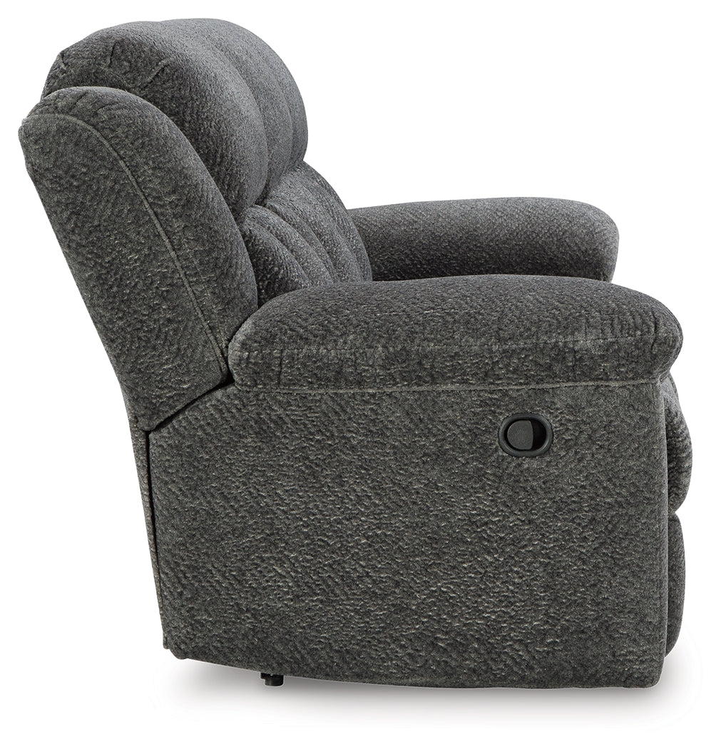 Frohn Reclining Sofa side profile view