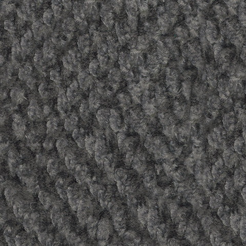 Fabric swatch showing graphite chenille texture