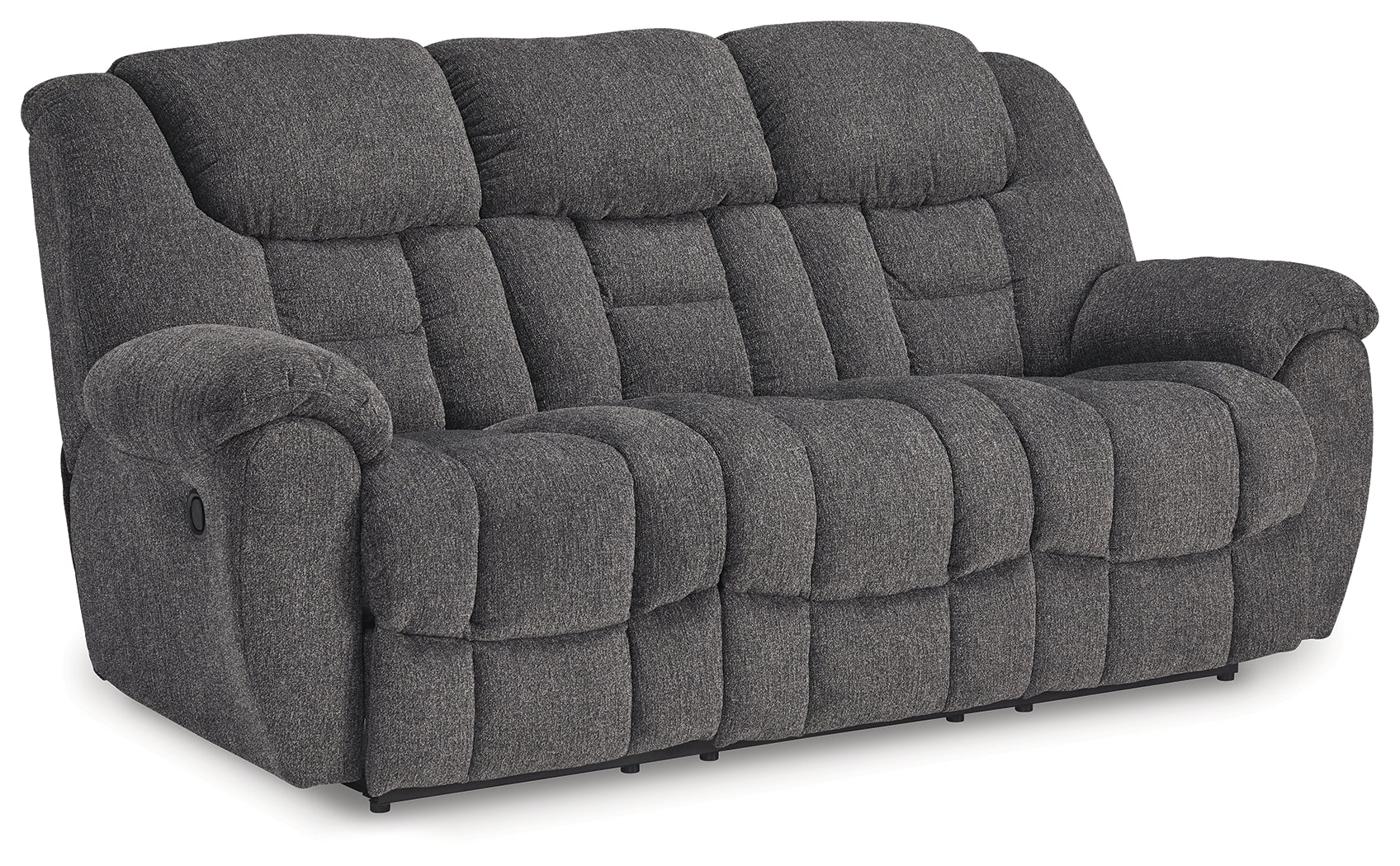 Foreside reclining sofa angled closed