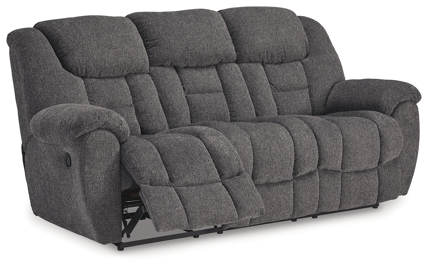 Foreside reclining sofa angled open