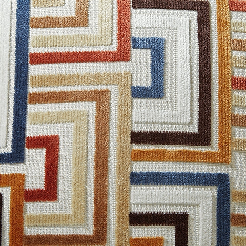 Danum Ink fabric pillow swatch close-up