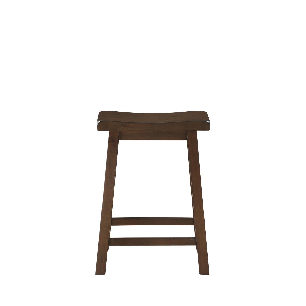 detail view of Bracknell Brown Cherry Counter Height Set furniture