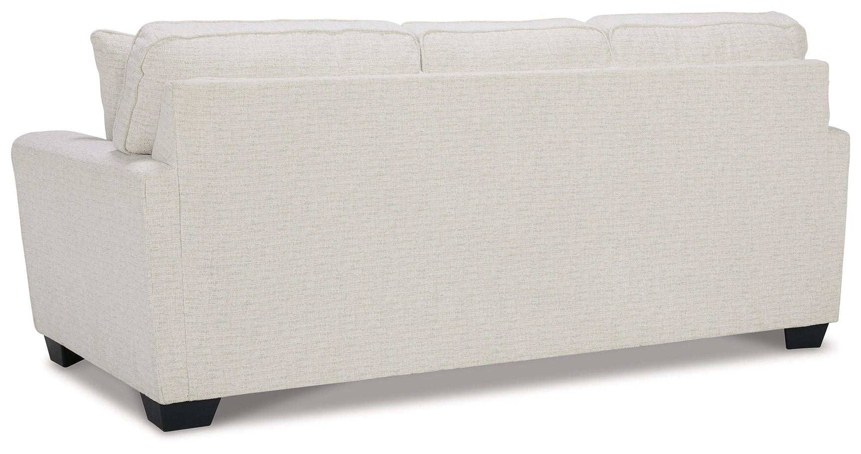 Cashton Snow Chenille Queen Sofa Sleeper - Ella Furniture