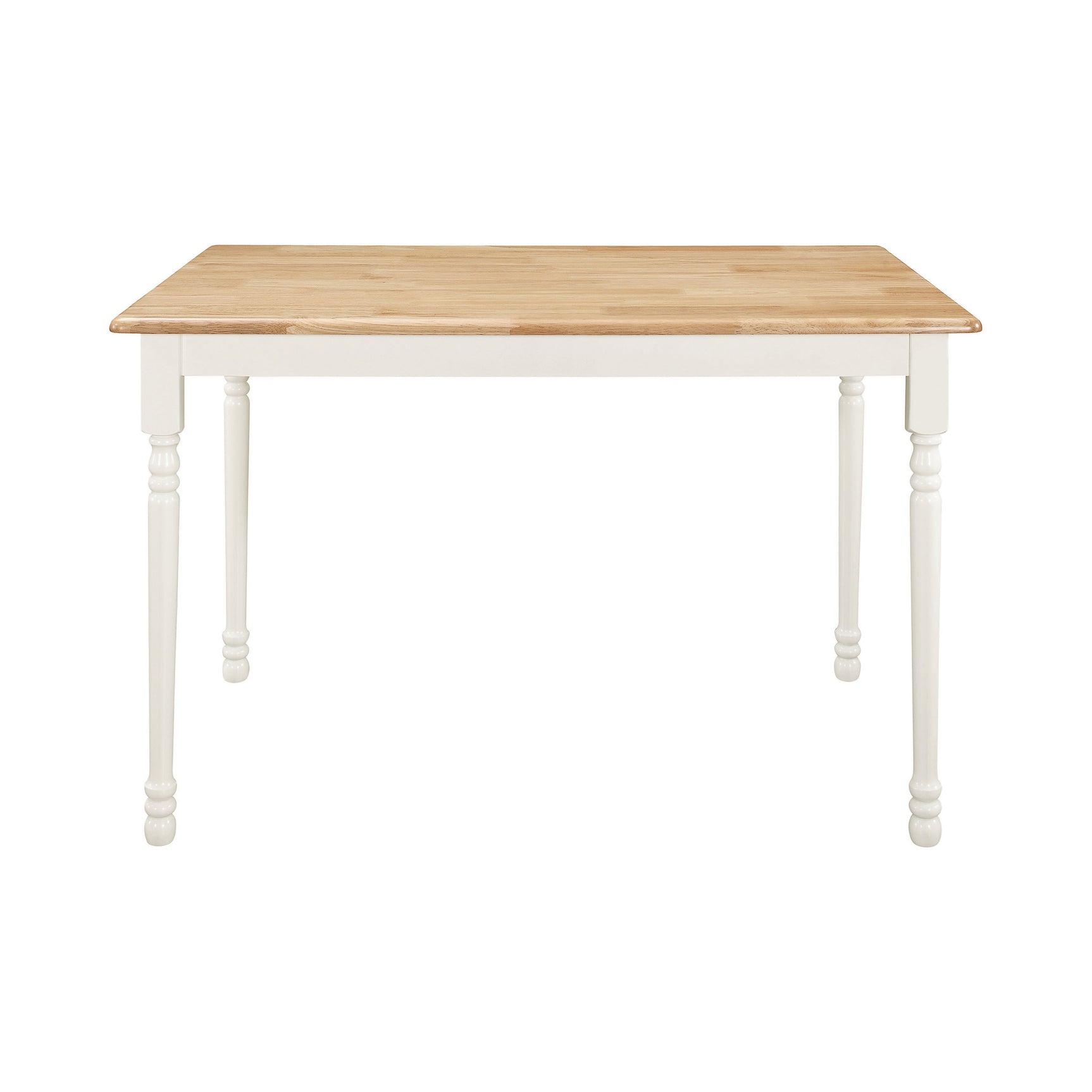 Detail of table and chair wood finish on G4147 dining set