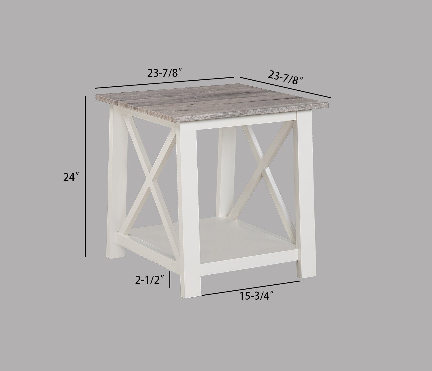 Back view of Thelma coffee table set