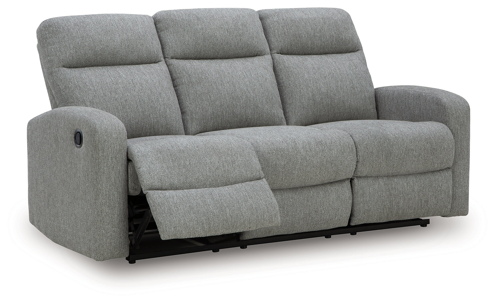 Gauntlet Reclining Sofa side angle open recliners