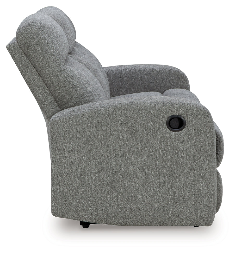Gauntlet Reclining Sofa side view
