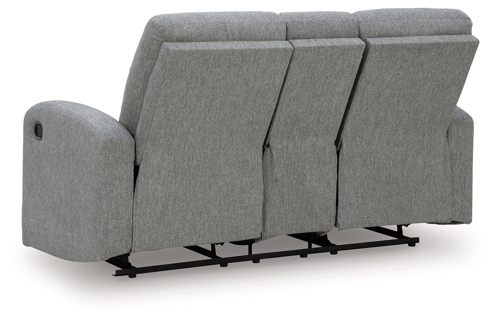 Back view of Gauntlet Sterling loveseat