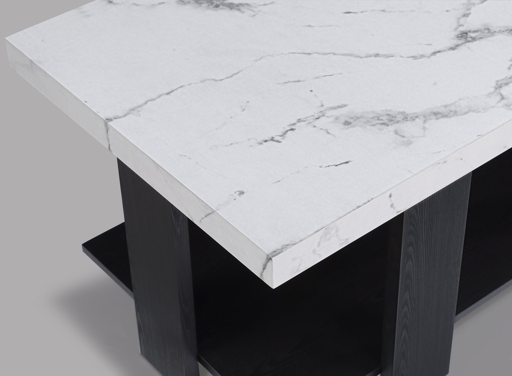 Boris coffee table set angled view