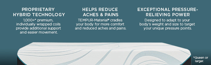 Tempur-Pedic® TEMPUR-Adapt® Medium Hybrid Mattress