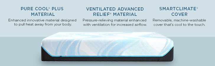 Tempur-Pedic® TEMPUR-LuxeBreeze® Firm Mattress