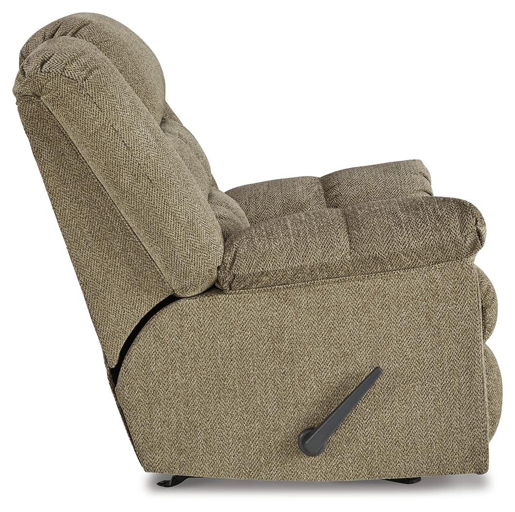 Kegler Briar Chenille Recliner, alternate main front view