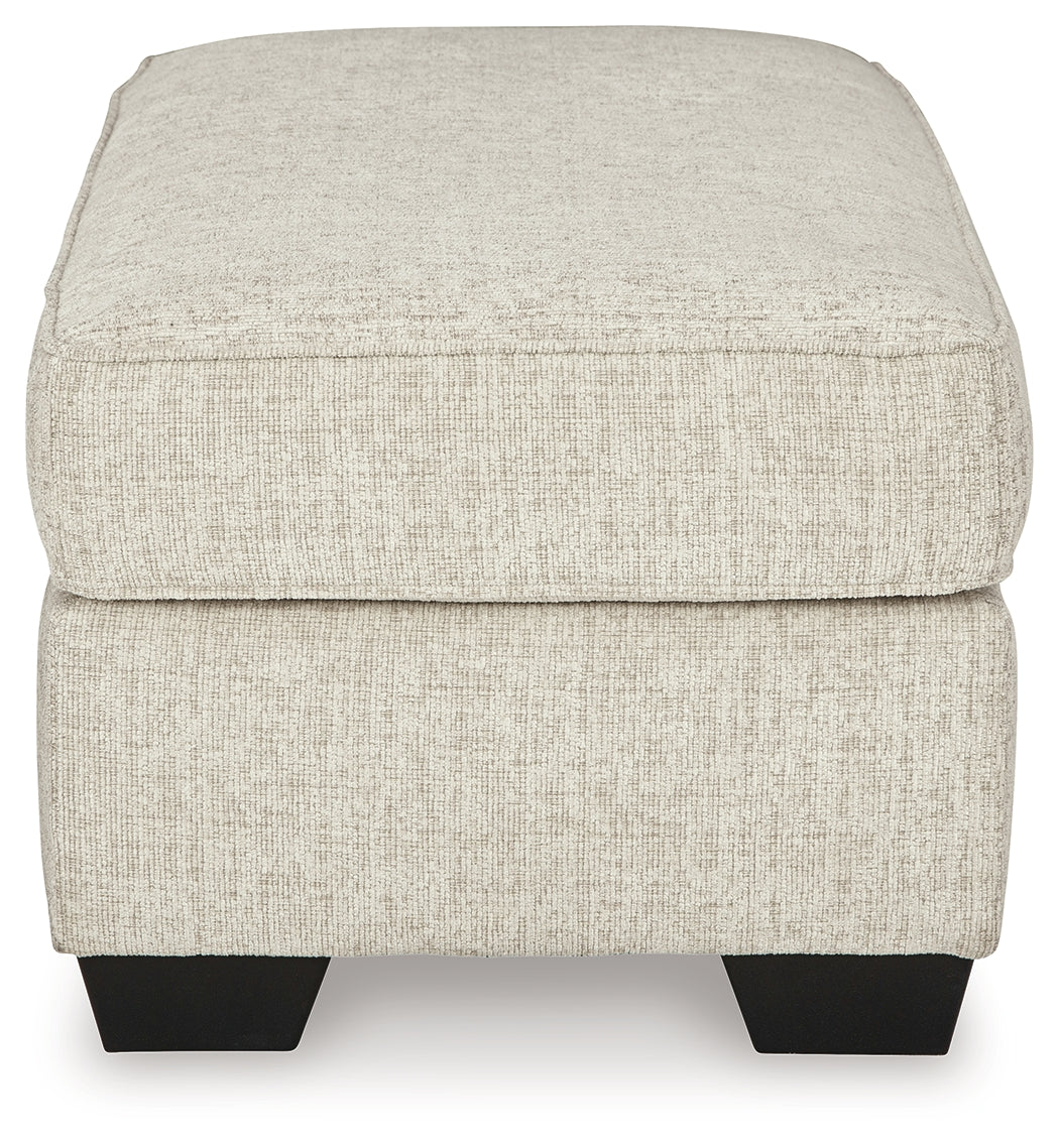 Heartcort Quartz Ottoman back view
