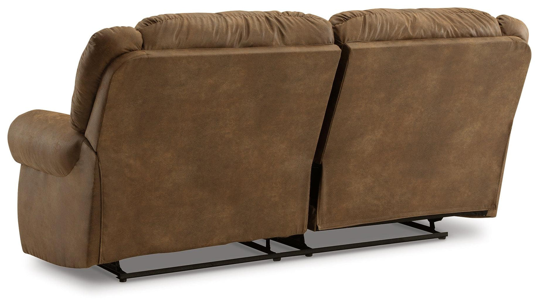 Boothbay Auburn Faux Leather Power Reclining Sofa back view