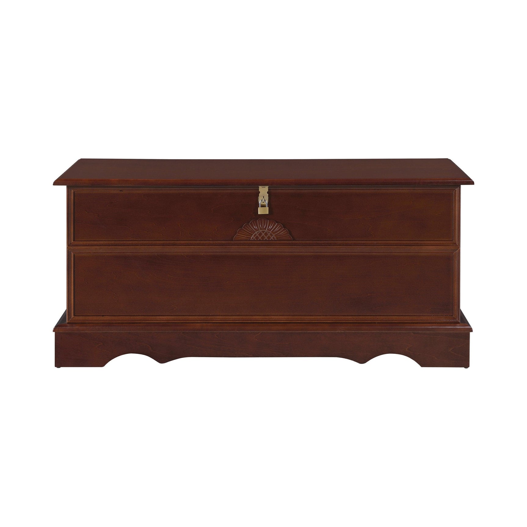 Paula Cedar Chest open lid showing interior