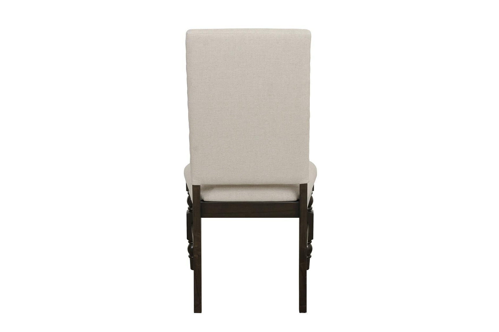 detail view of Yates Neutral Fabric Rectangular Dining Room Set dining room furniture