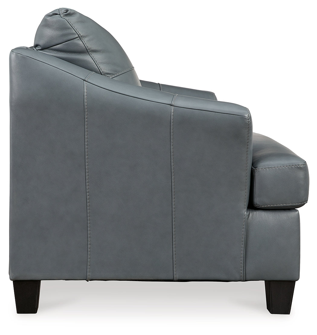 Genoa Steel Sofa, Loveseat, Chair and Ottoman