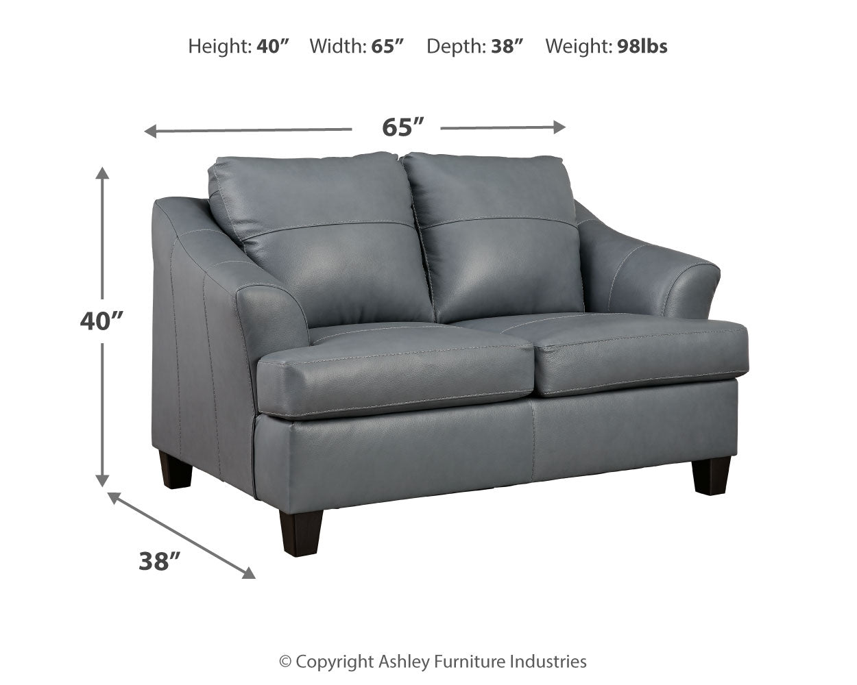 Genoa Steel Sofa, Loveseat, Chair and Ottoman