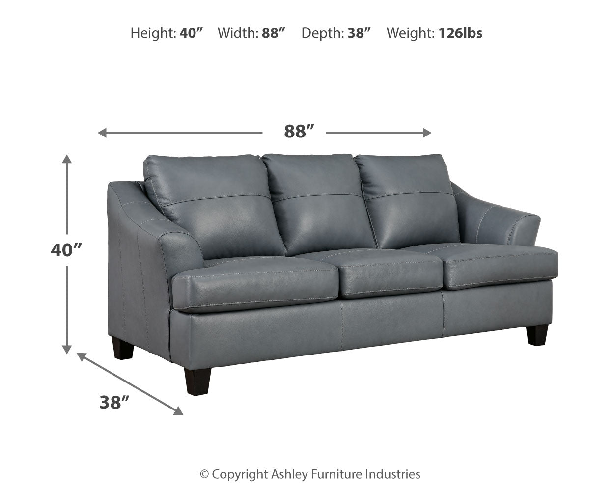 Genoa Steel Sofa, Loveseat, Chair and Ottoman
