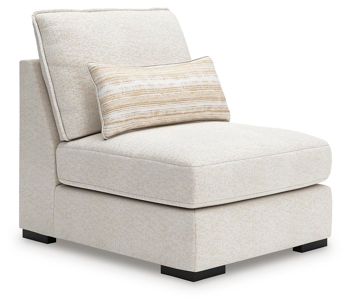 Donelson Creek Vanilla Performance Fabric,Next-Gen Nuvella™,Chenille 4-Piece Sectional - image 3