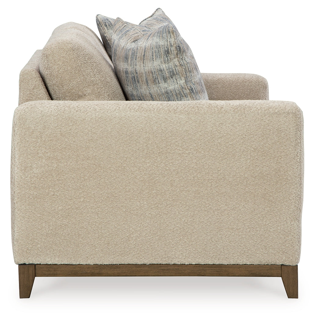 Side angle of Parklynn Desert sofa