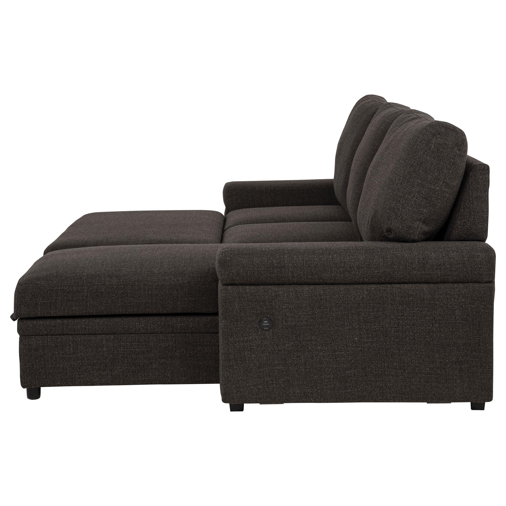 Attached seat cushions with pocket coil support