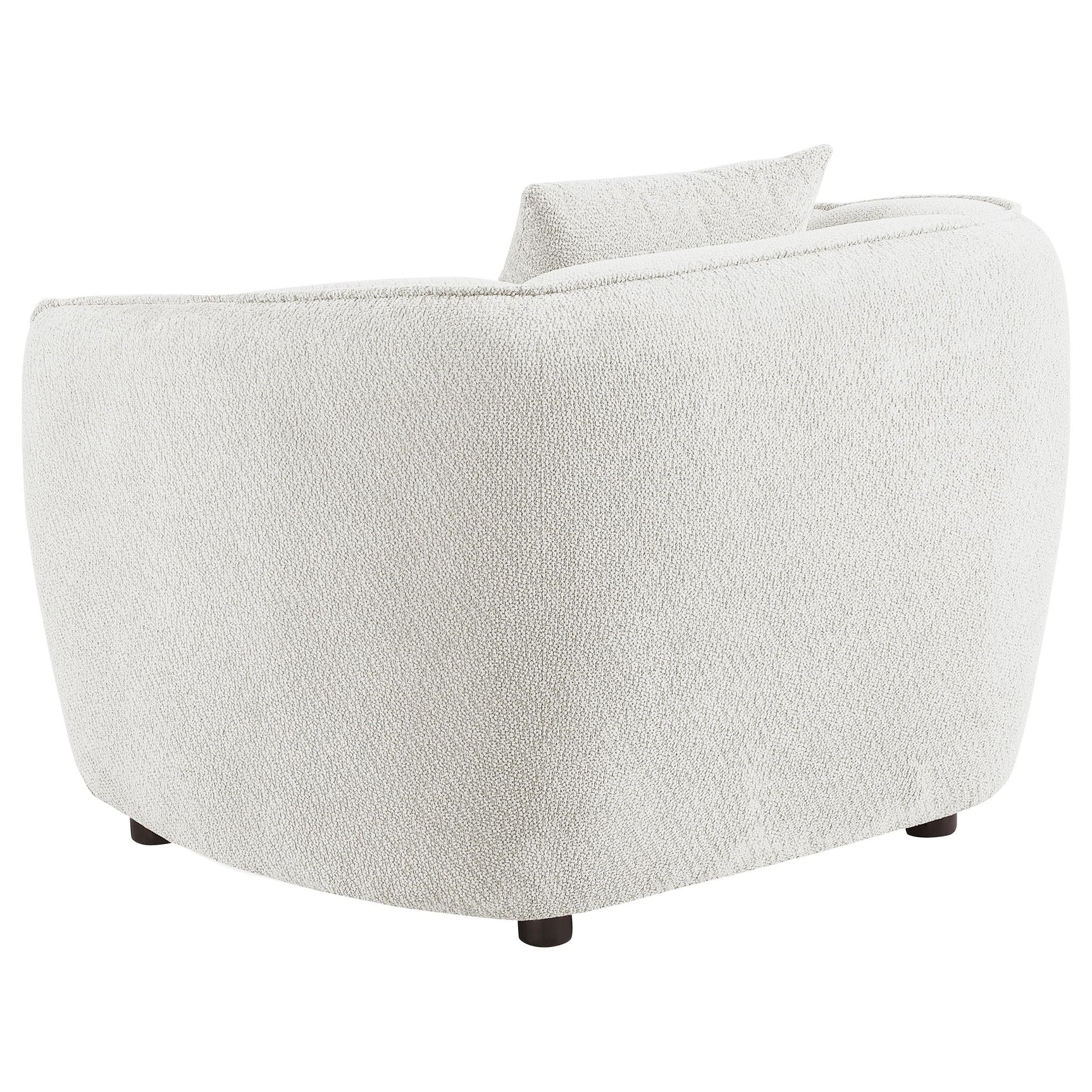 Aleisha accent chair seat cushions and dark brown wooden legs