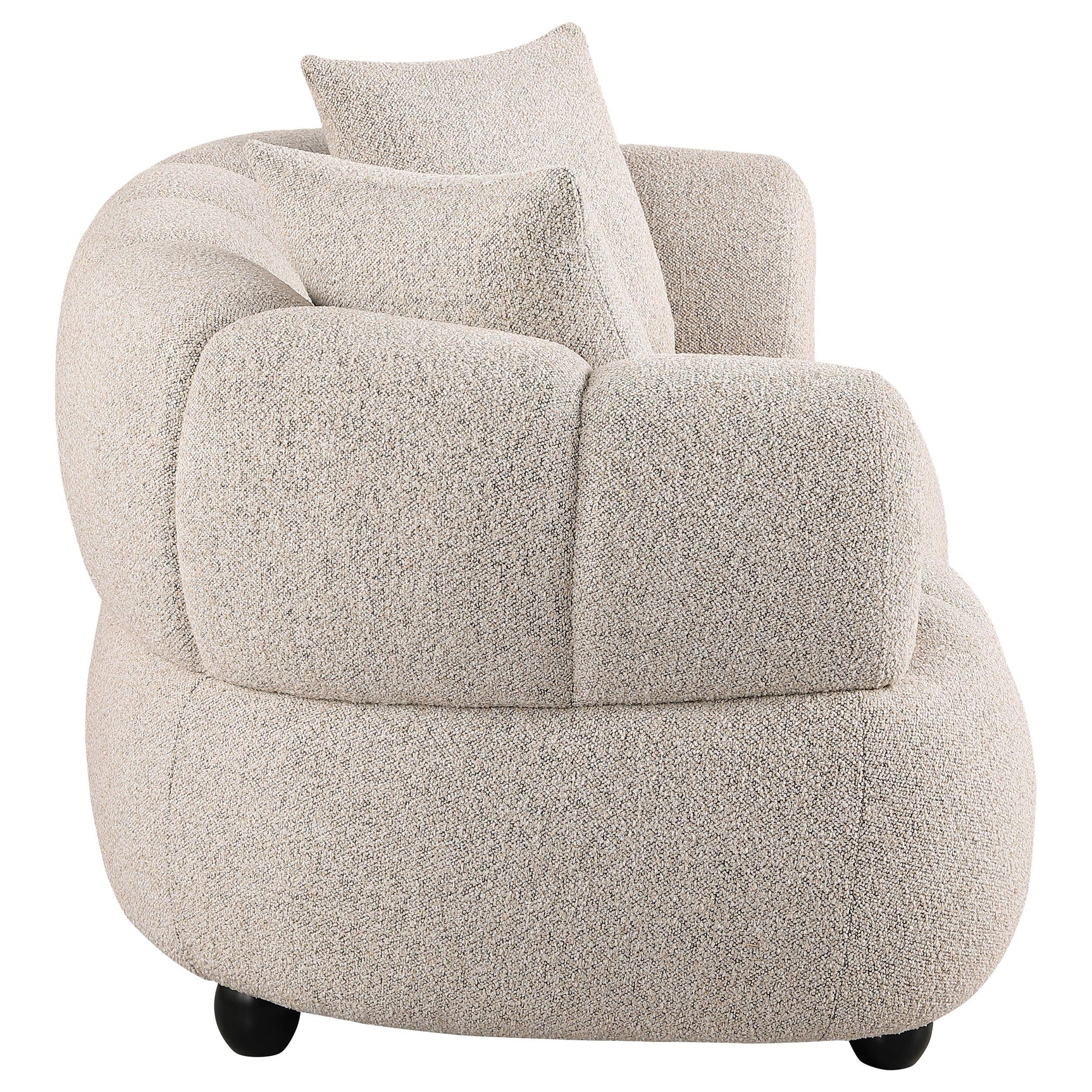 Whitney loveseat back view