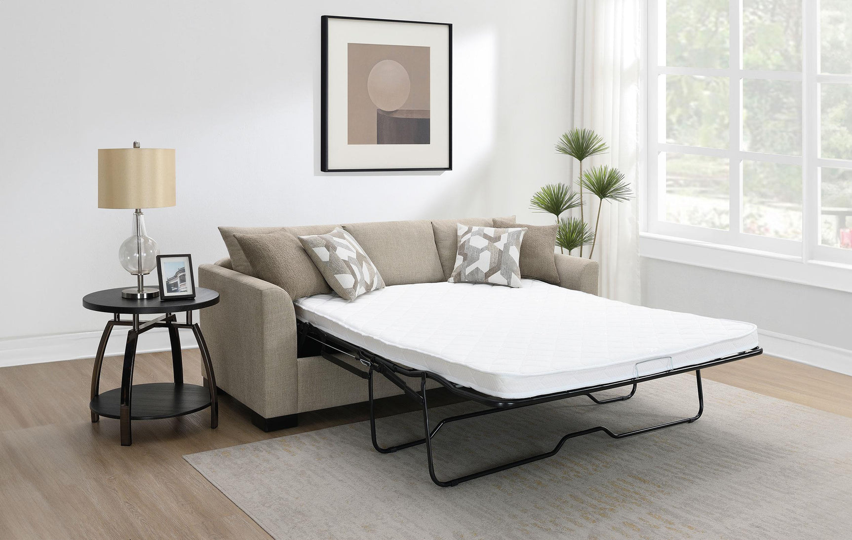 Storey Sleeper Sectional Sofa back angle