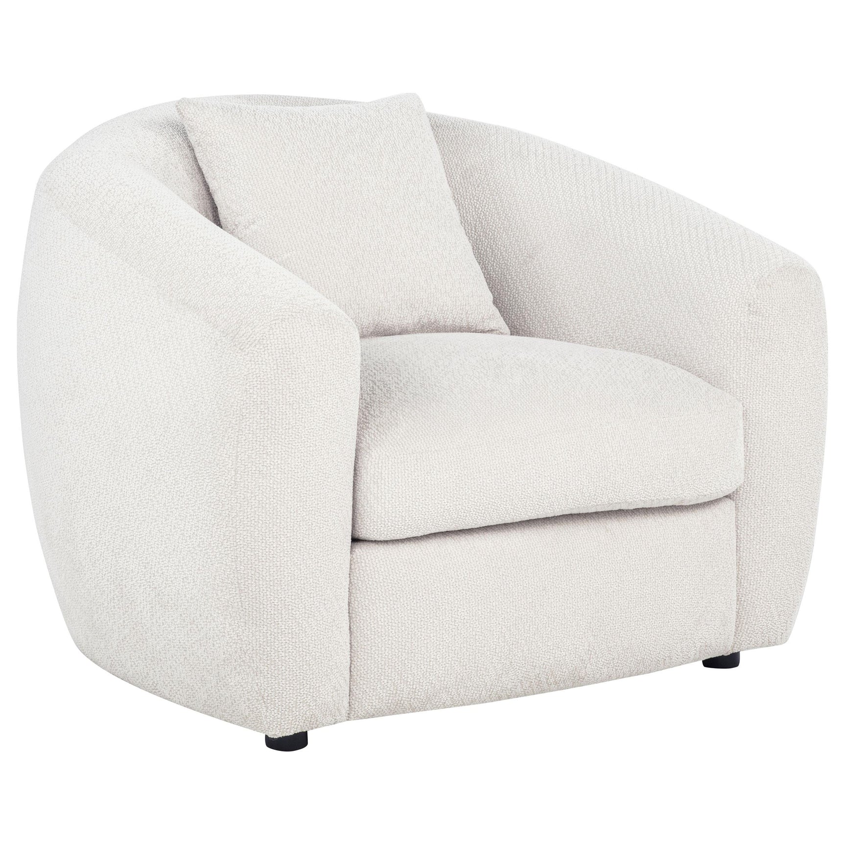 Isabella 3-piece Fabric Upholstered Sofa Set Sand