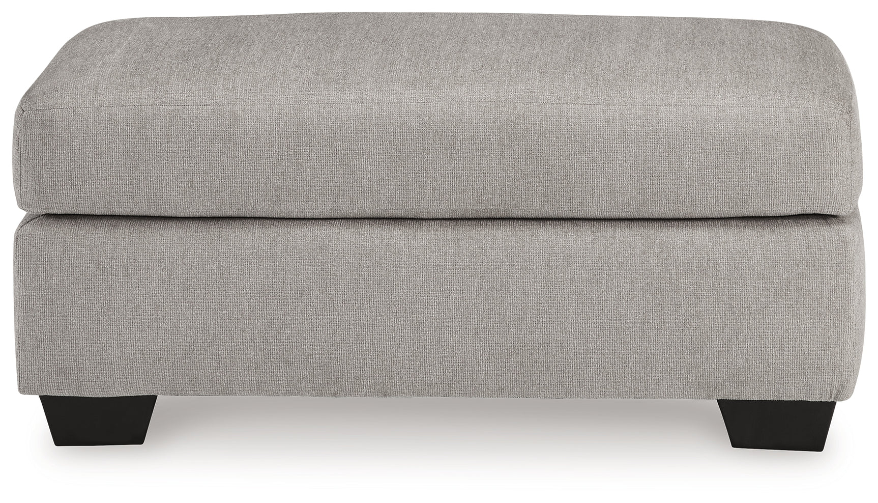 Avenal Flannel Park Chair and Ottoman set in flannel color front angle