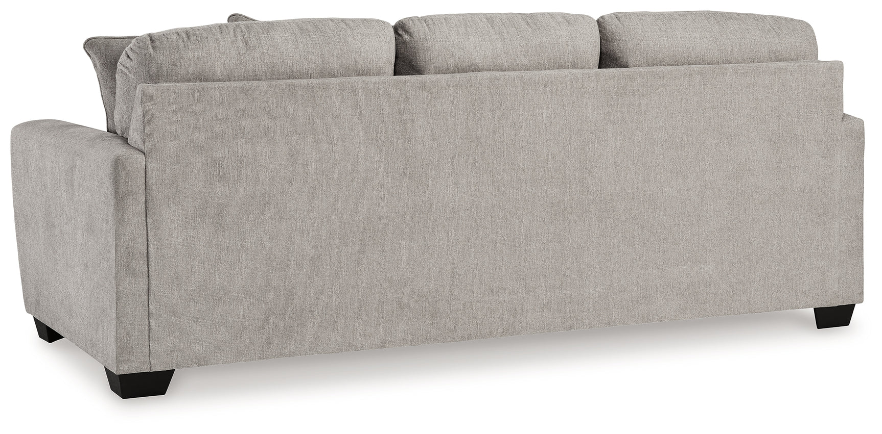 Detailed texture view of flannel upholstery