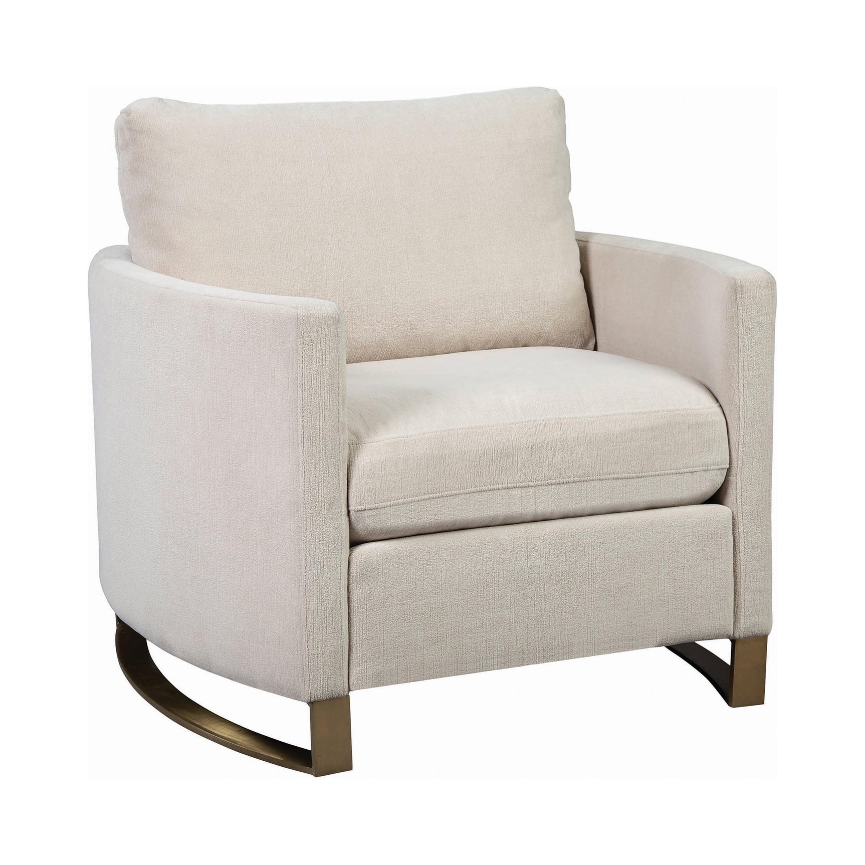 main view of Corliss Beige Upholstered 3-Piece (sofa Loveseat Chair) furniture